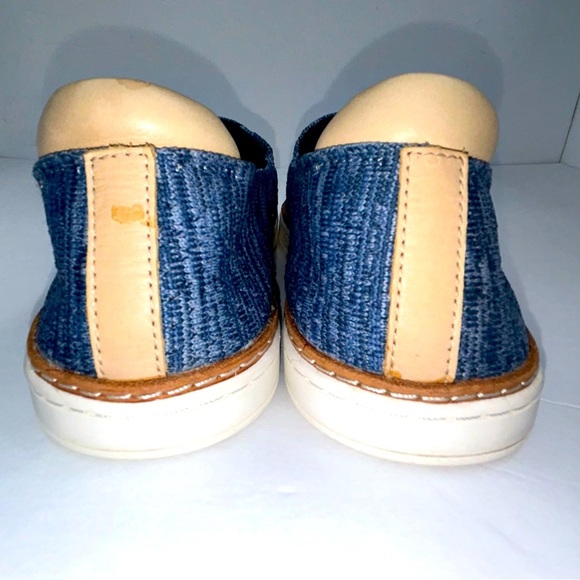 UGG Sammy Soft Knit Sneaker Leather Trim Shoes Size 9.5 Women's - Picture 9 of 14